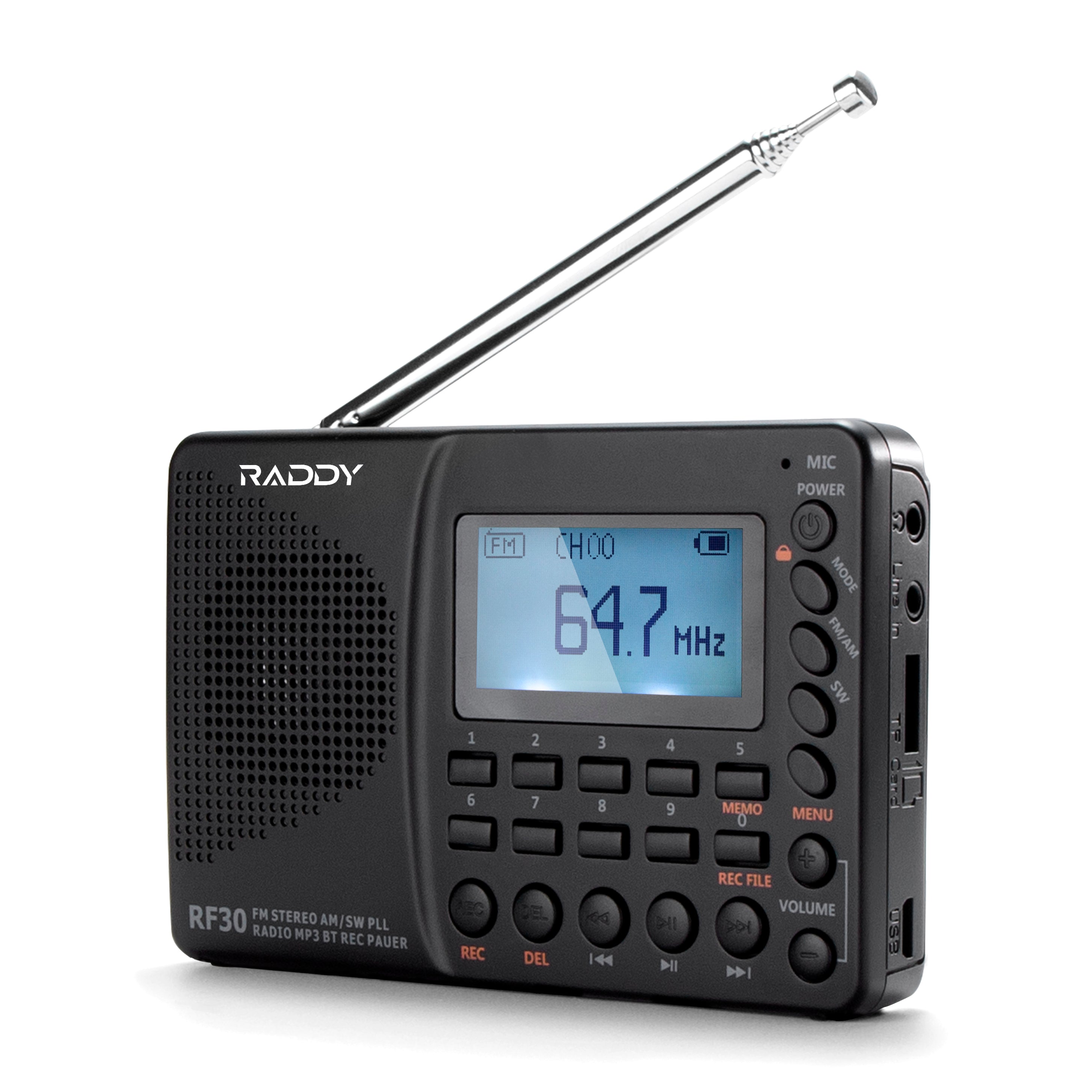 RF30 FM/AM/SW Shortwave Radio