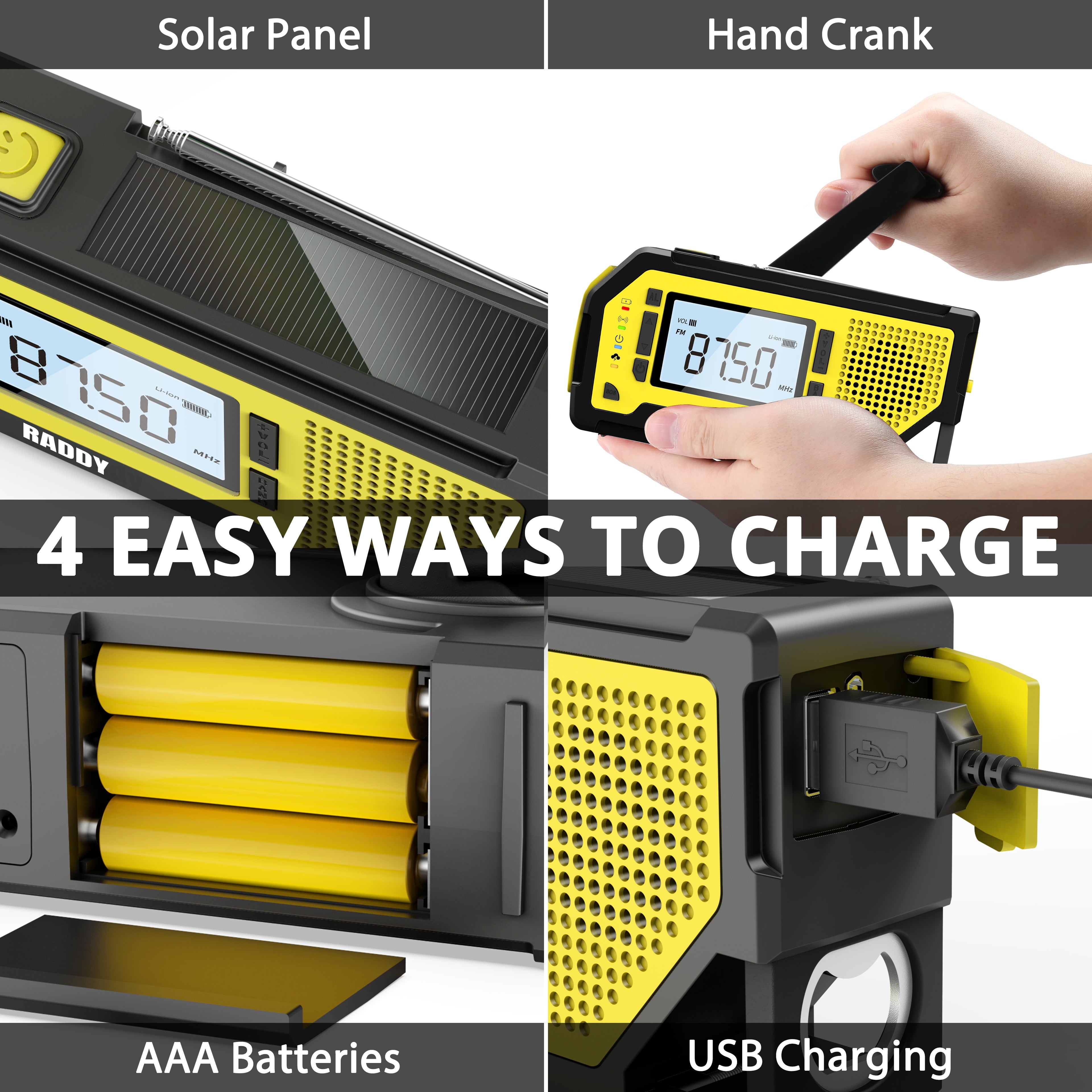 4 easy ways to charge 