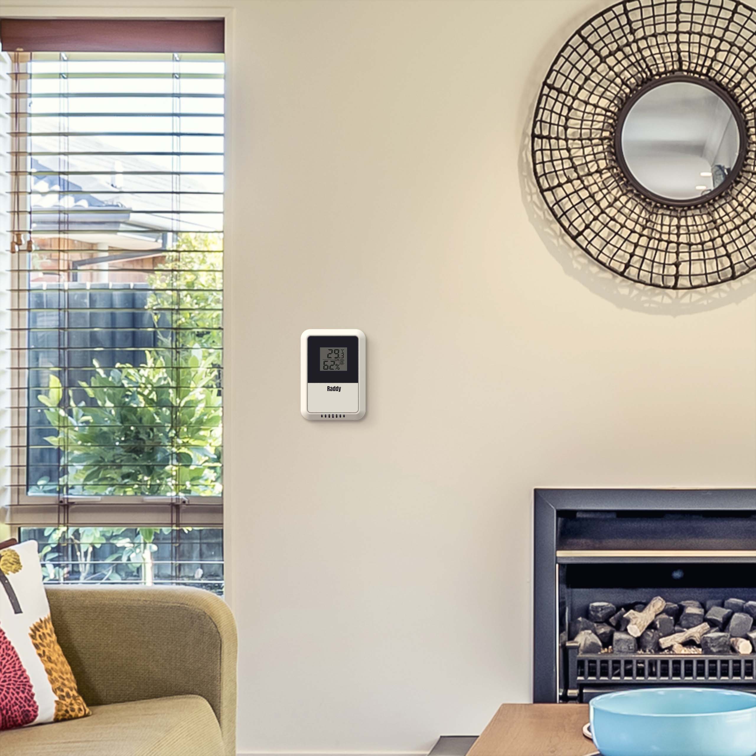 R2 Remote Sensor mounting on wall