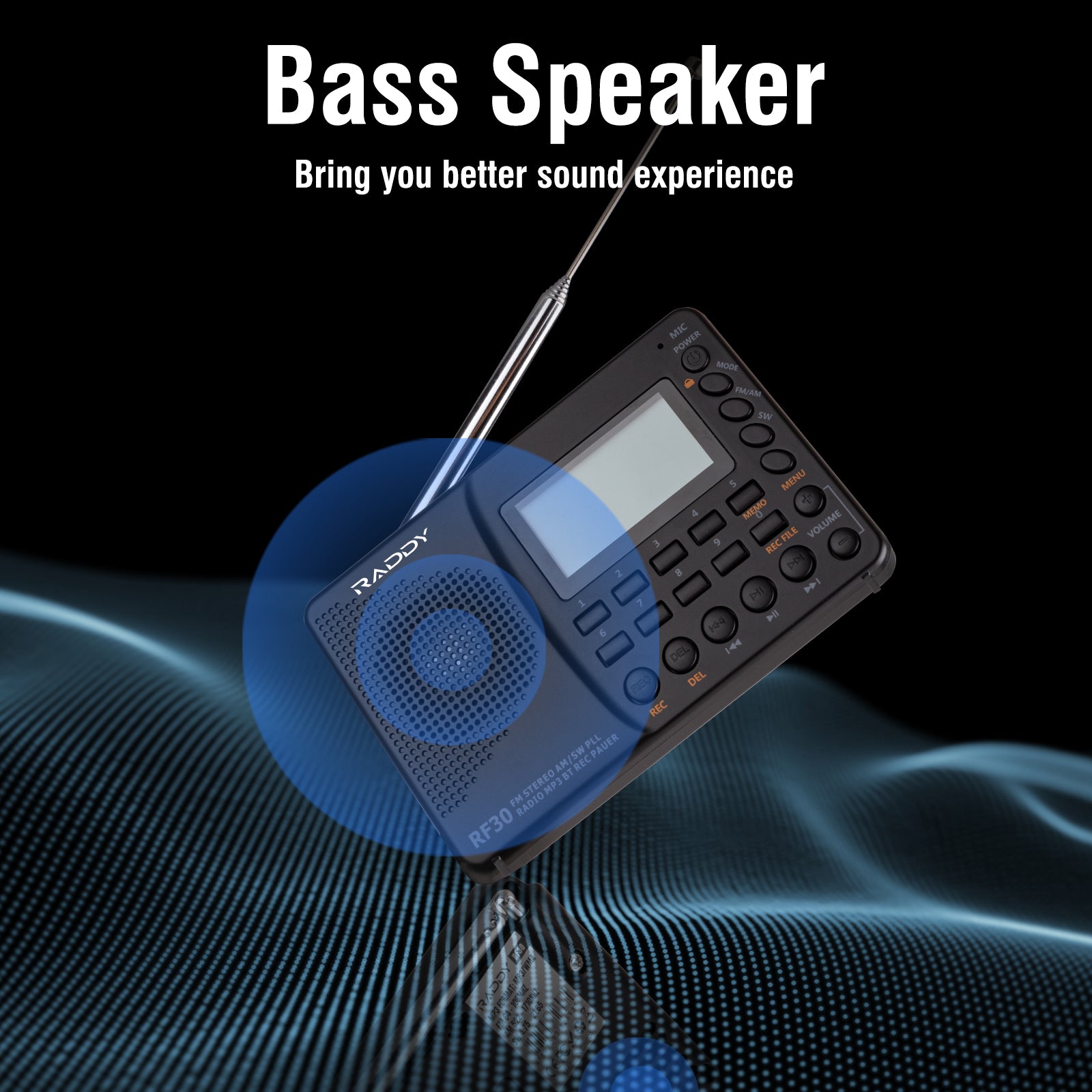 RF30 bass speaker