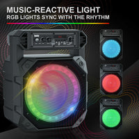 RS68 Karaoke Machine  music-reactive light 