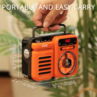 RW3 Emergency Radio - size