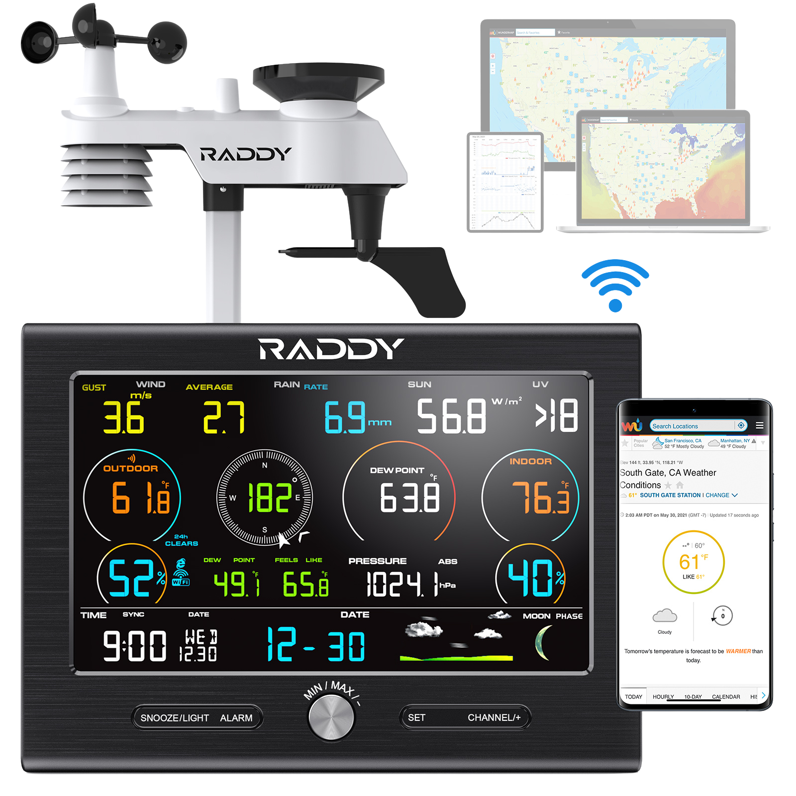 Raddy L7 LoRa Weather Station 
