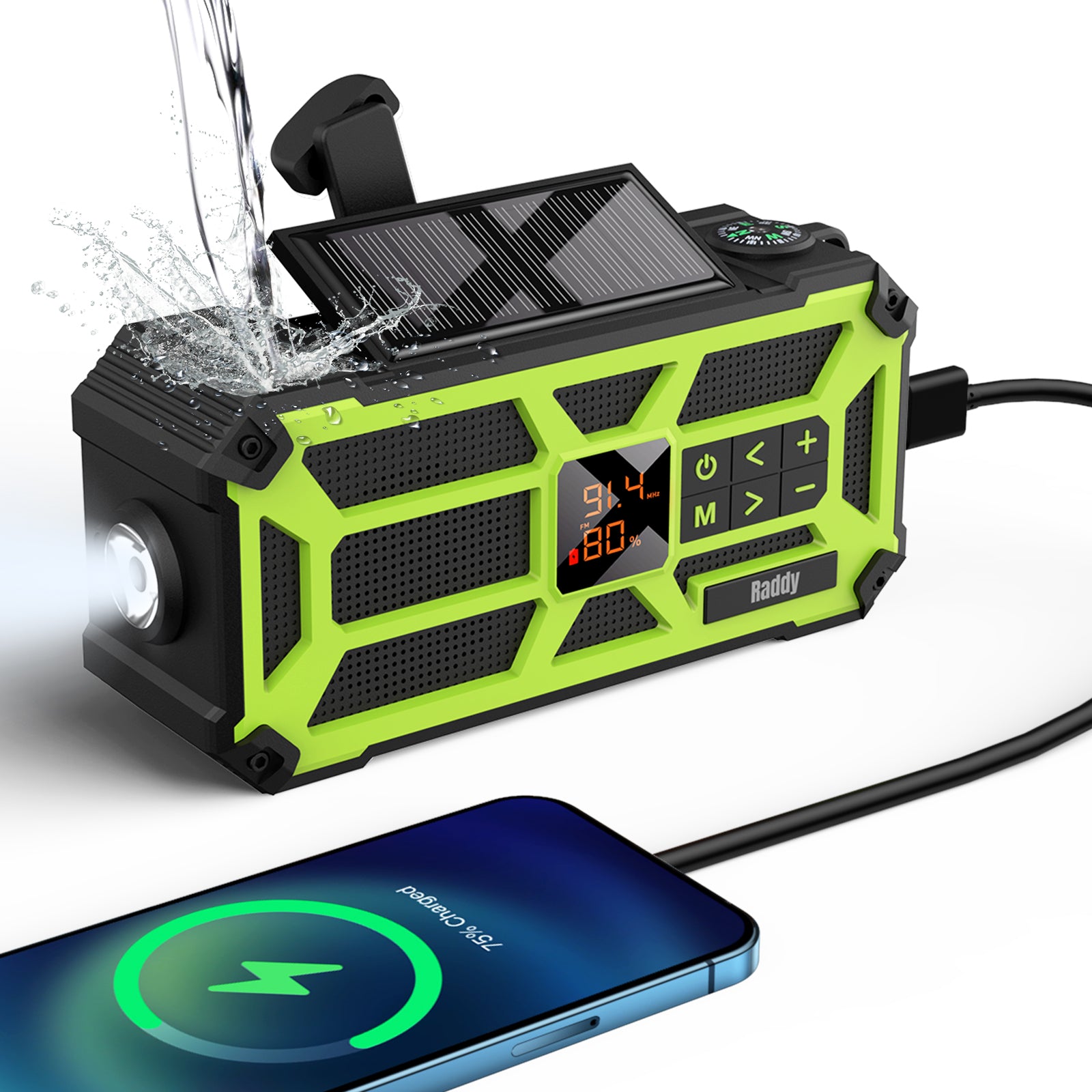 SW5 Emergency Radio green version 