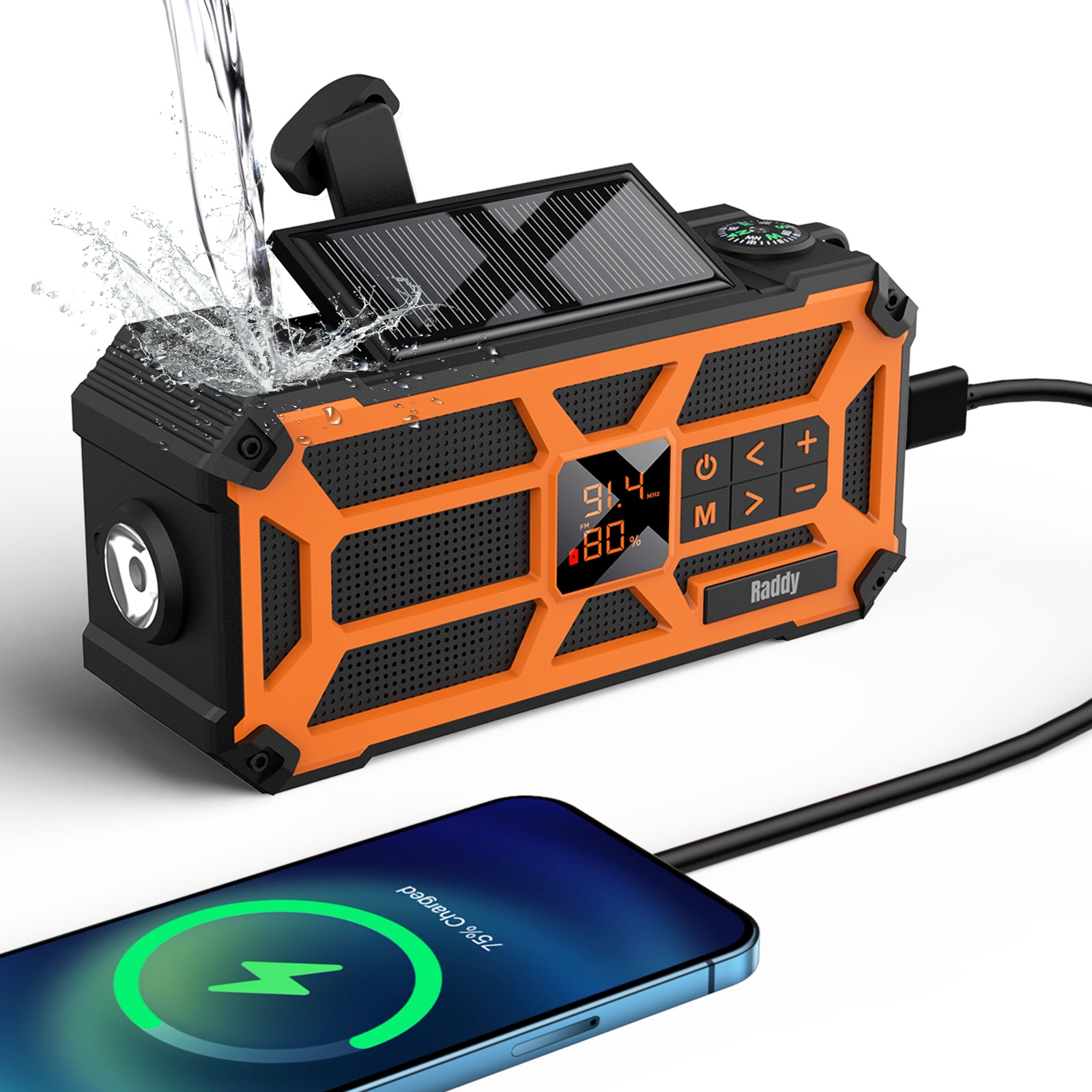 SW5 Emergency Radio orange version 